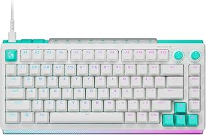 Logitech G512 X 75 Dual SWAP, Hot-Swappable TMR Analog/Mechanical Gaming Keyboard, Tactile