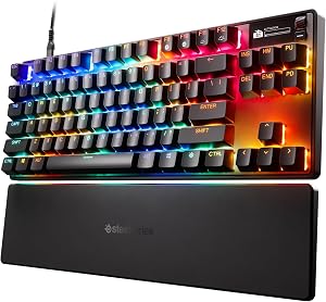 SteelSeries Apex Pro TKL Gen 3 OmniPoint 3.0 HyperMagnetic Switches — Adjustable Actuation
