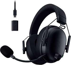 Razer BlackShark V3 Wireless Gaming Headset for PC: 50mm Drivers - Super Wideband Mic - 2.